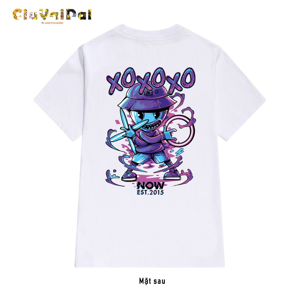 Áo thun tay lỡ UNISEX Nam Nữ - NOWSG THE NINJA KID