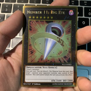 [Thẻ Bài Yugioh Chính Hãng] Number 11: Big Eye