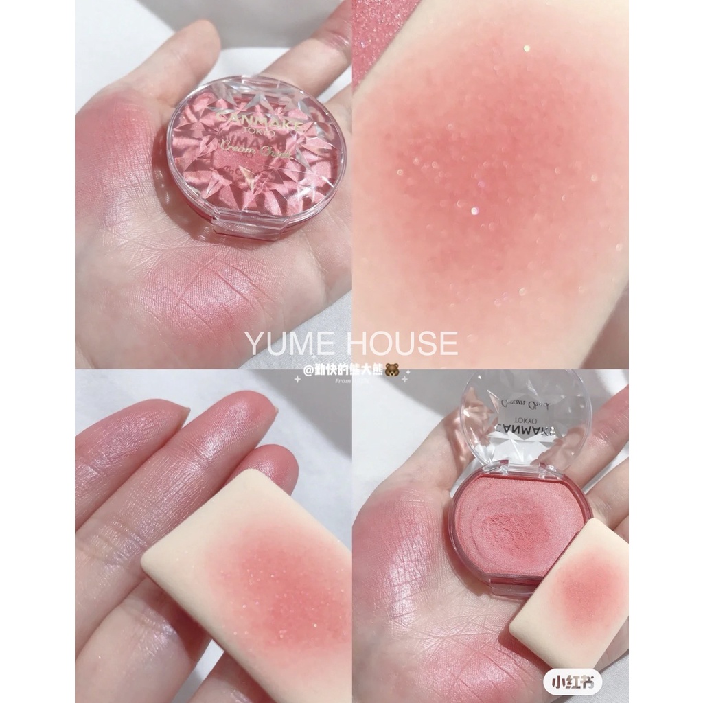 Má hồng dạng kem Canmake