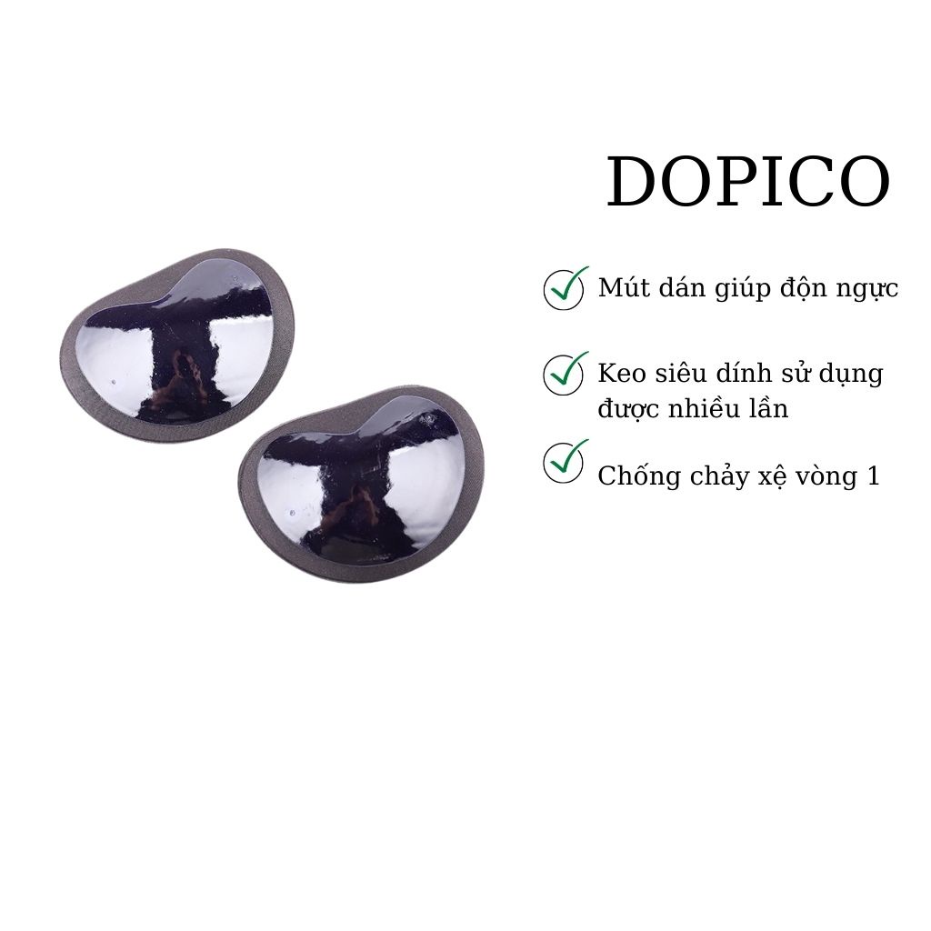 Miếng dán ngực silicon nâng ngực , mút dán độn ngực hiệu quả DOPICO D2001