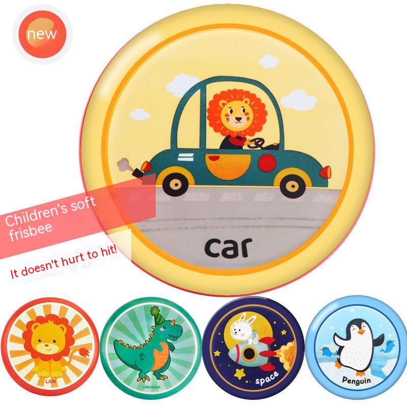 Đĩa Xốp Tròn Cạnh Mềm Hình Khủng Long Đa Ứng Dụng