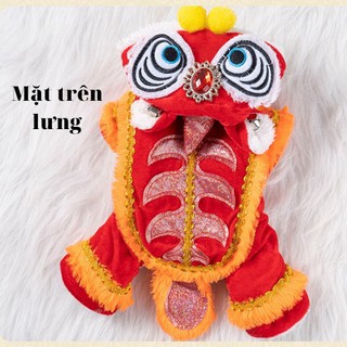 ÁO LÂN ĐỎ HÓA TRANG CHO CHÓ MÈO NGÀY LỄ HỘI XUDAPET- SP000548