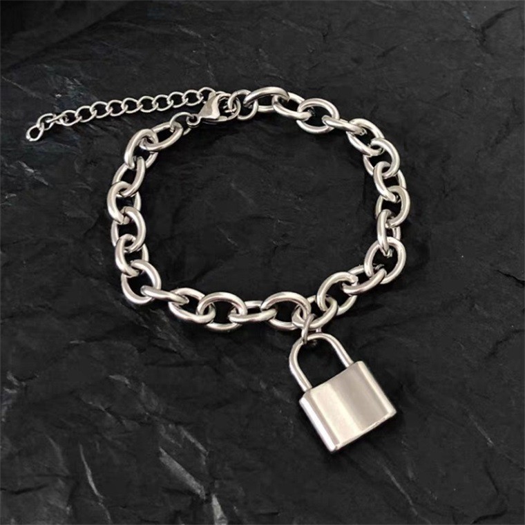 Vòng Tay Titan Cho Cặp Đôi Couple Cross Bracelet Chain Phong Cách Hàn