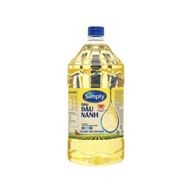 Dầu Ăn Simply Đậu Nành 2L