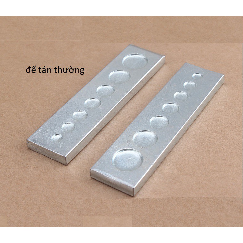 Đế tán cúc và đinh tán - dụng cụ làm đồ da handmade