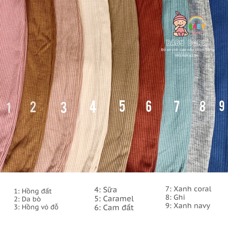 Cookie - Bodysuit củ khoai chất cotton tăm lạnh mềm mát cho bé