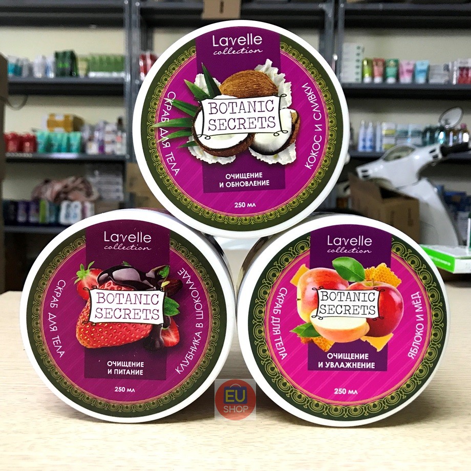 🔔 NEW 🔔 Tẩy da chết Lavelle Botanic Secrets – Tái tạo làm mới làn da với 3 mùi thơm ngây ngất – Lọ 250ml | BigBuy360 - bigbuy360.vn