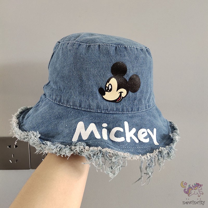  Mũ tai bèo in hình chuột Mickey phong cách Hàn Quốc đáng yêu dành cho cả bé trai và bé gái