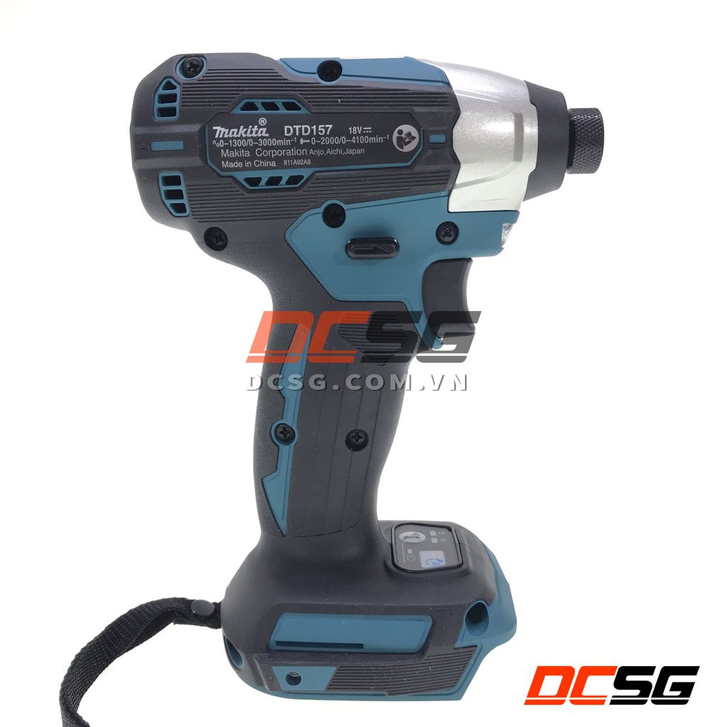 Máy vặn vít dùng pin 18V Makita DTD157Z (thân máy) | DCSG