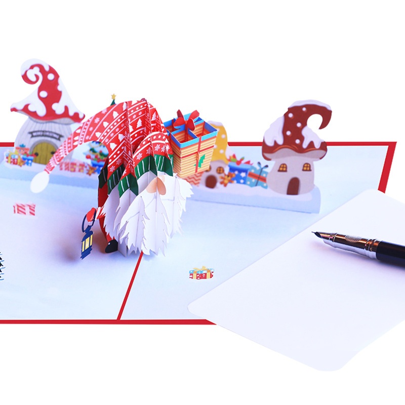 QQ Thiệp Chúc Mừng Giáng Sinh / Năm Mới Thủ Công Xinh Xắn