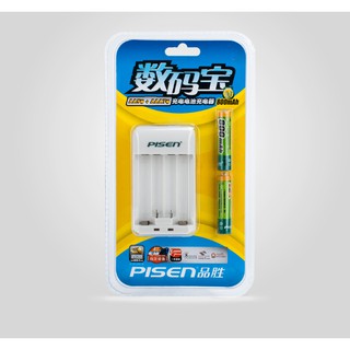 SẠC PI.SEN TS – MC005 (KÈM 2 PIN AAA 800MAH PI.SEN)
