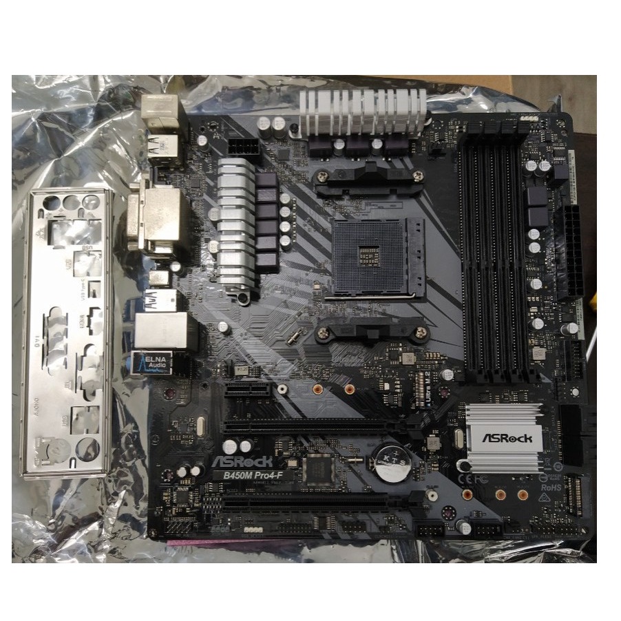 Bo mạch chủ Asrock B450M Pro 4F (Hàng 2nd)