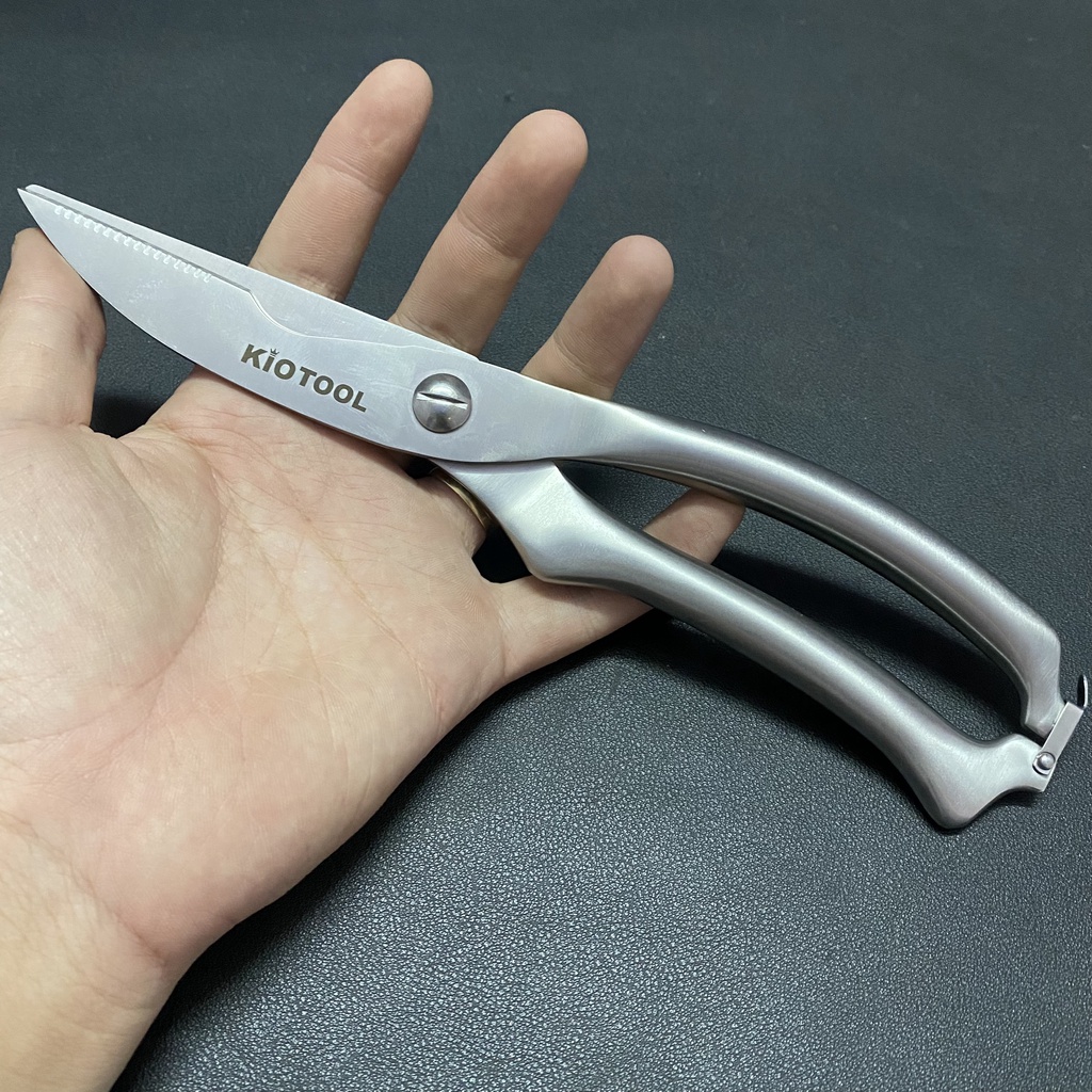 Kéo cắt Gà, Kéo cắt nhà bếp chuyên dụng Kiotool inox