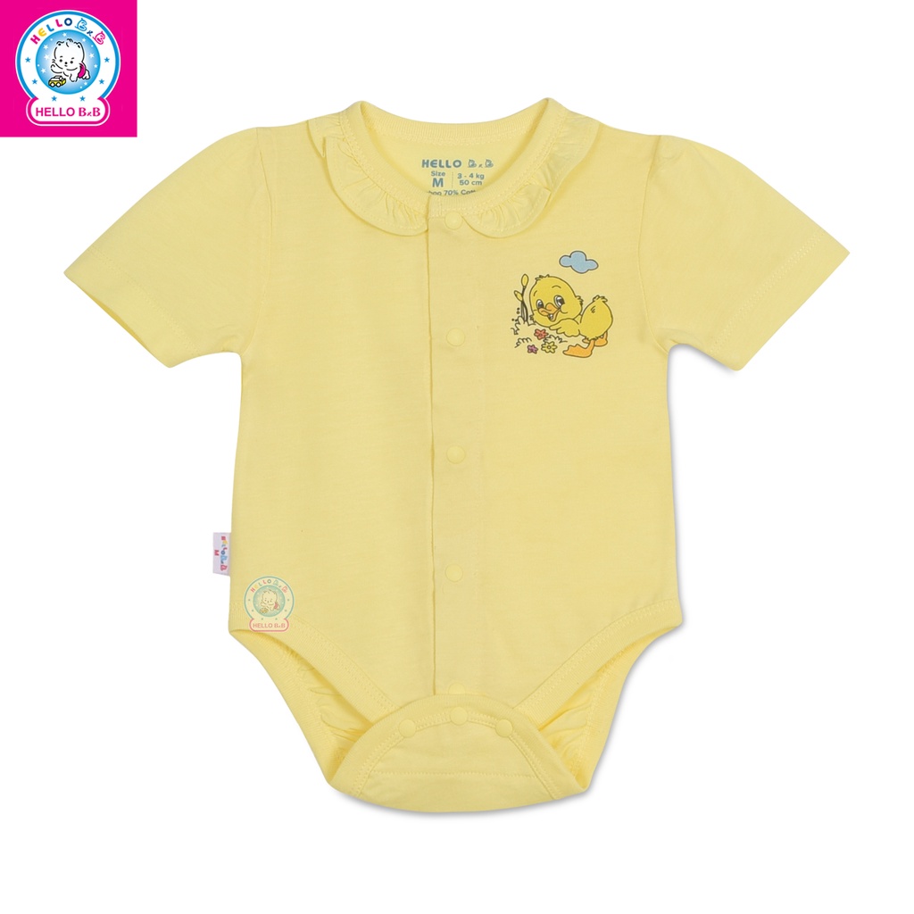 Bộ liền thân bé gái 1221 - HELLO B&amp;B