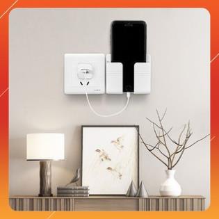 Kệ Dán Tường Để Remote, Đồ Dùng/ Giá Đỡ Sạc Điện Thoại ( tuyển khách sỉ)
