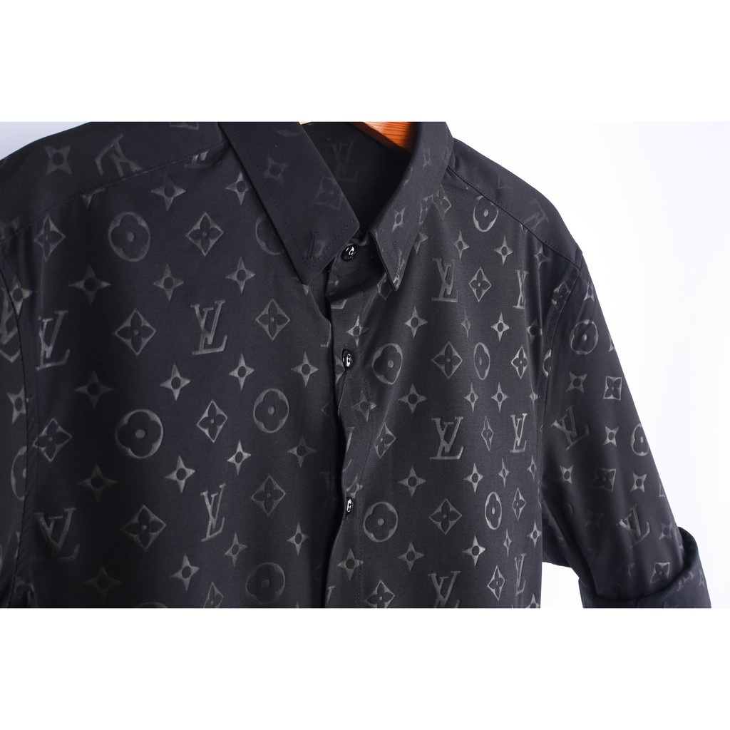 Áo sơ mi nam tay dài cotton TRẮNG/ĐEN phong cách hàn quốc - thấm hút co giãn tốt không nhăn, xù thích hợp dự tiệc - F108 | BigBuy360 - bigbuy360.vn