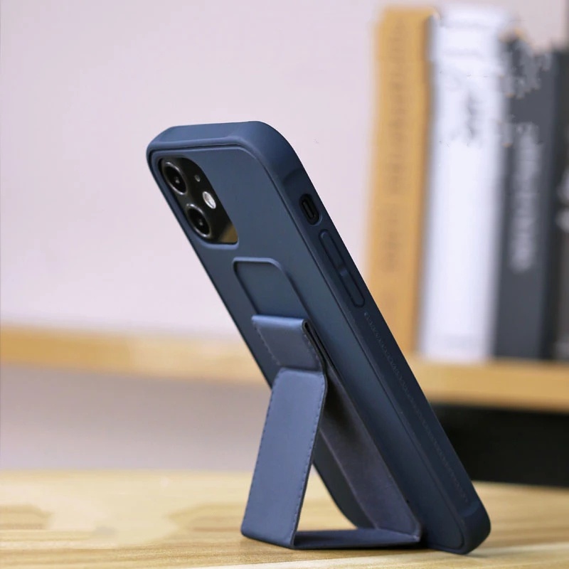 Ốp Điện Thoại Silicon Từ Tính Có Dây Móc Tay Cho IPhone 13 12 11 Pro Max X XR XS 11casing