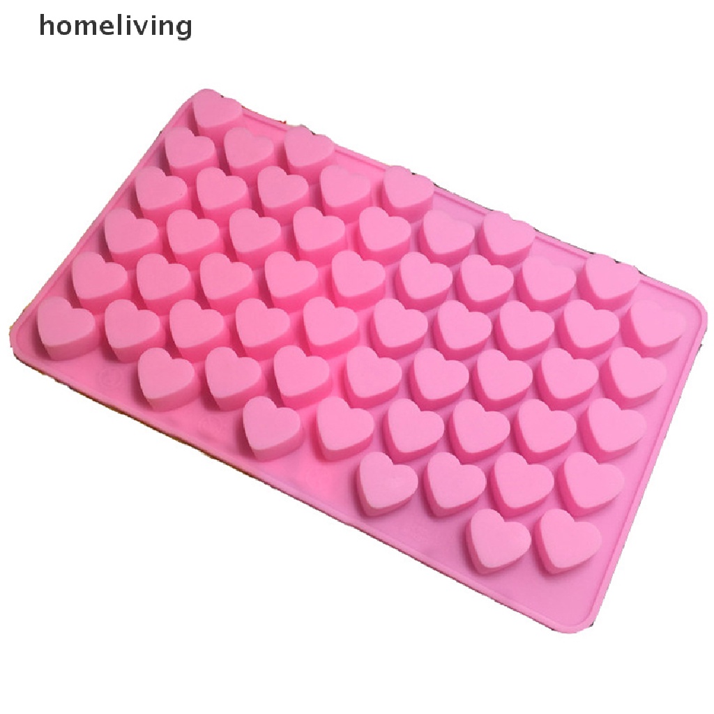 Khuôn Silicone Làm Đá / Sô Cô La / Bánh Kẹo Hình Trái Tim Mini 3D DIY