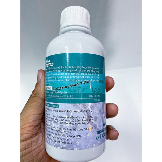 VI SINH CAO CẤP BIO ++ CHO BỂ CÁ CẢNH MRBIO FISH 250ML