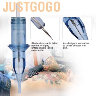 10Pcs/set Disposable Makeup Tattoo Sterile Cartridge Needles RL/RM/M1/RS For Tattooing