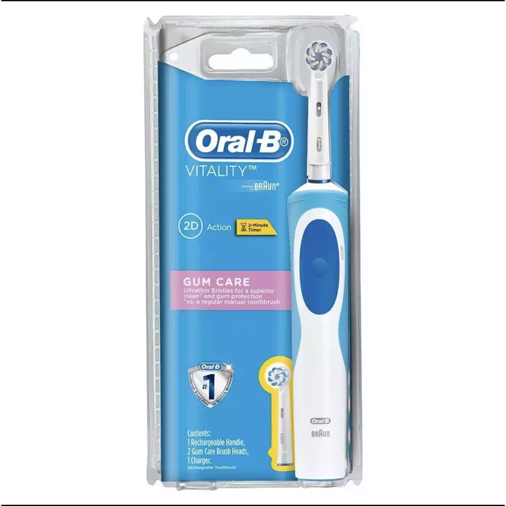 Bàn chải đánh răng điện OralB Gumcare  dành cho răng nhạy cảm + hàng tặng kèm