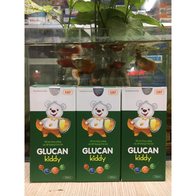 Siro GLUCAN KIDDY, siro Tăng cường miễn dịch,Tăng Sức Đề Kháng Cho Bé