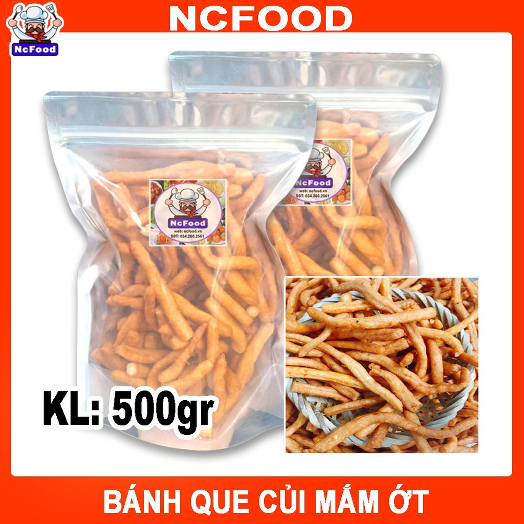 [500gr] Bánh Que Củi Mắm Ớt Loại Ngon