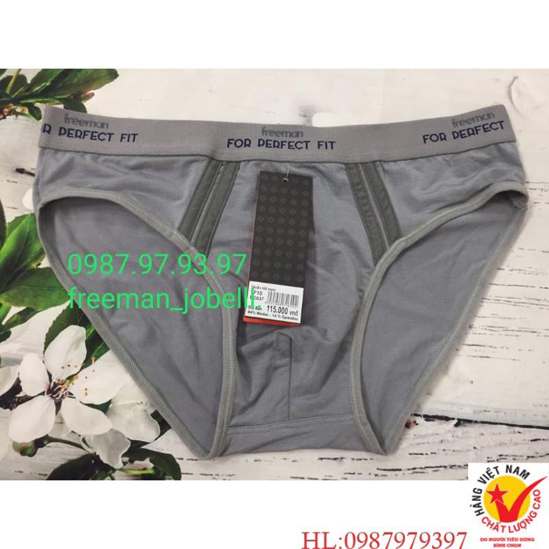 Quần xì ,quần sịp nam cao cấp Freeman BC637,hình thật + video, dòng sản phẩm cao cấp siêu mịn mát,sang chảnh