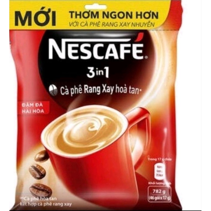 Nescafe đậm đà hài hoà ( bịch 46 gói x17g) | BigBuy360 - bigbuy360.vn