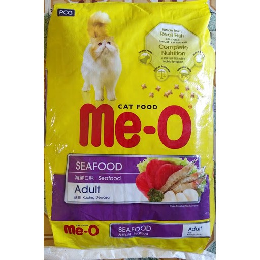 Thức ăn mèo Me-O gói 1.2kg 4 vị