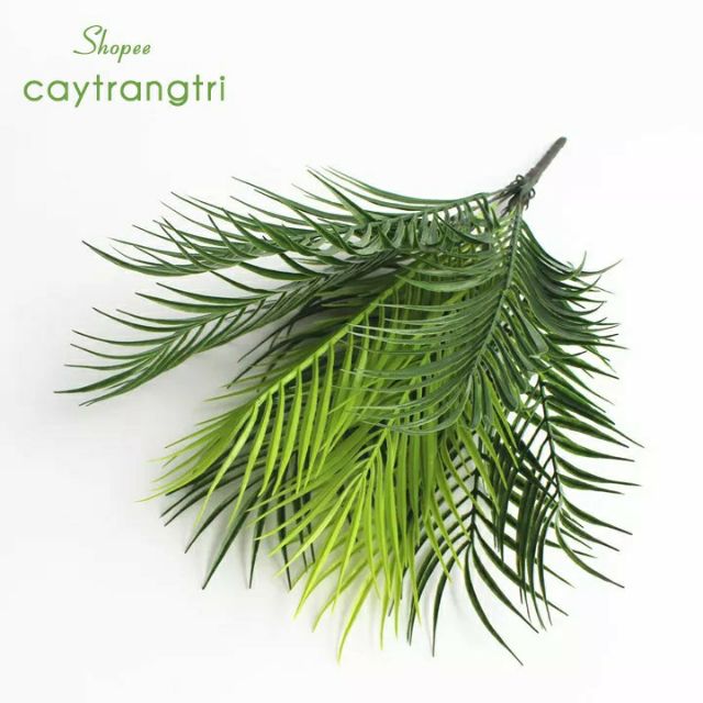🌴 Cây Dừa Giả Trang Trí Cao 50cm 9 lá