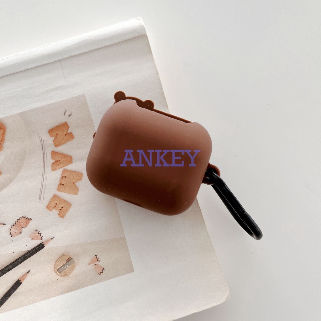 Case for Sony Linkbuds WF-L900 Vỏ Bảo Vệ Hộp Sạc Tai Nghe Bằng Silicon Mềm Chống Sốc Không Thấm Nước Kèm Móc