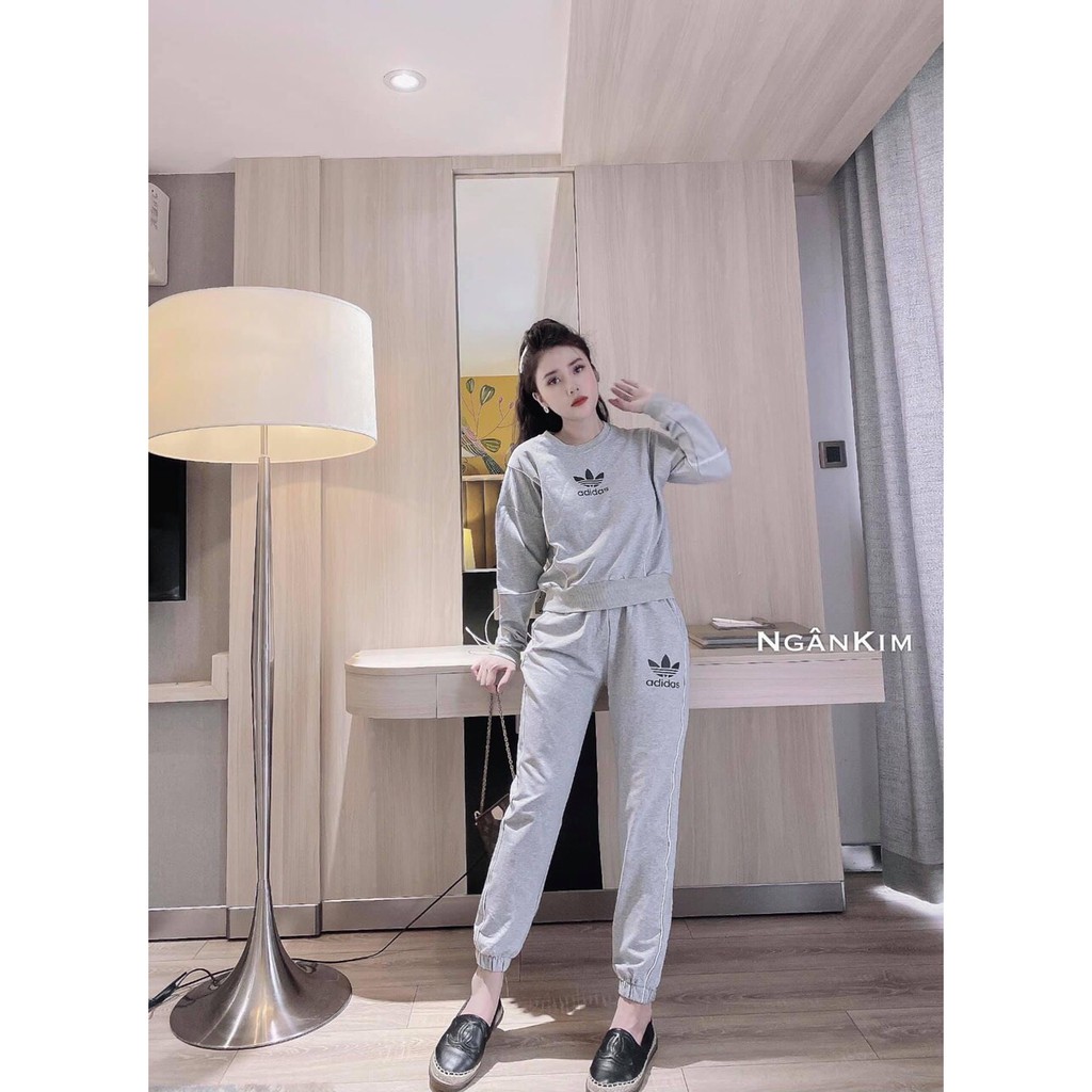 Set bộ thể thao phối viền 2 màu