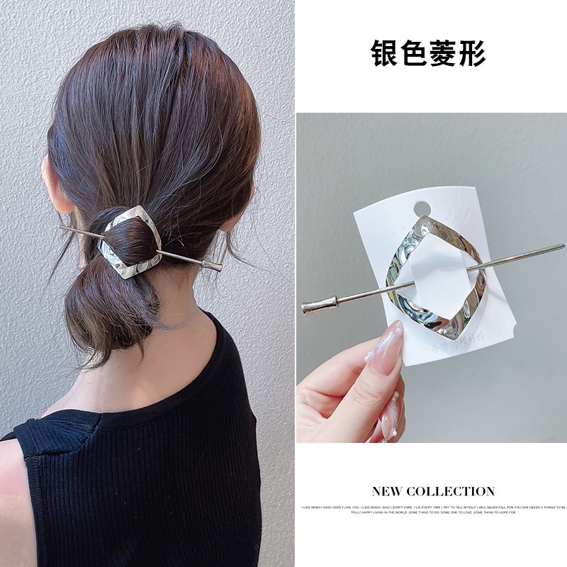 PVN43019 Kẹp Tóc Kim Loại Đơn Giản Thời Trang Nhiều Kiểu Dáng Tùy Chọn Cho Nữ Giá Rẻ
