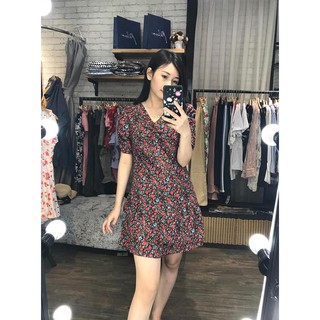 Đầm Bông Nhí Tay Phồng