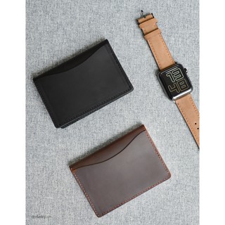 [Da thật Handmade] Ví da thật tối giản - Minimalist wallet