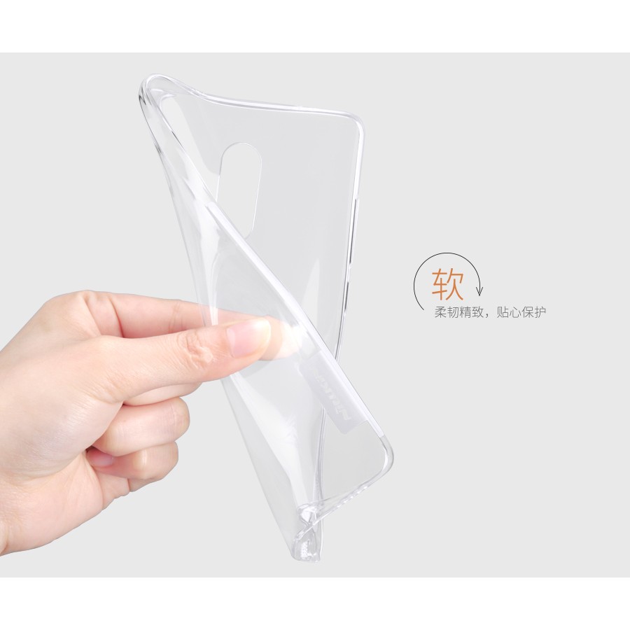 Ốp lưng Xiaomi Redmi Note 4X nhựa Silicone Nillkin trong suốt - Giá rẻ