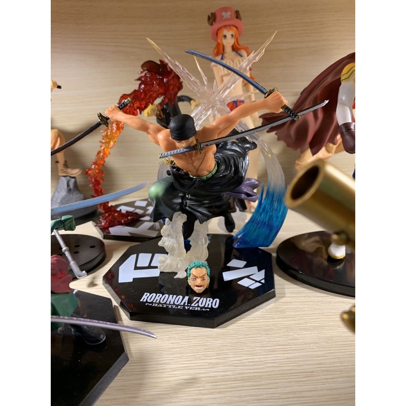 Mô hình One Piece - mô hình Zoro TimeSkip sắc nét màu sáng tối rõ đẹp