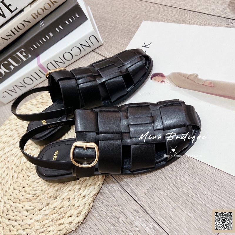 Sandal rọ Zara fullbox size 35-38