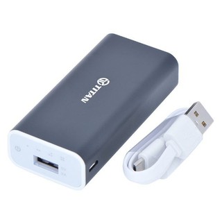 Pin sạc dự phòng kim loại cao cấp 5000mah titan p5