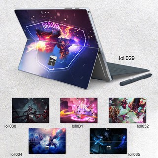 Skin dán hình Liên Minh Huyền Thoại x04 cho Surface 3 2015; Go, Go 2, Go 3; Pro 2 3 4 5 6 7 8 9 X