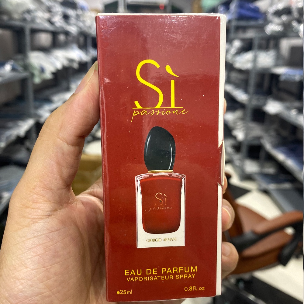 Nước hoa nội địa trung nữ Sì Passione 25ml thơm lâu hương hoa cỏ ngọt ngào