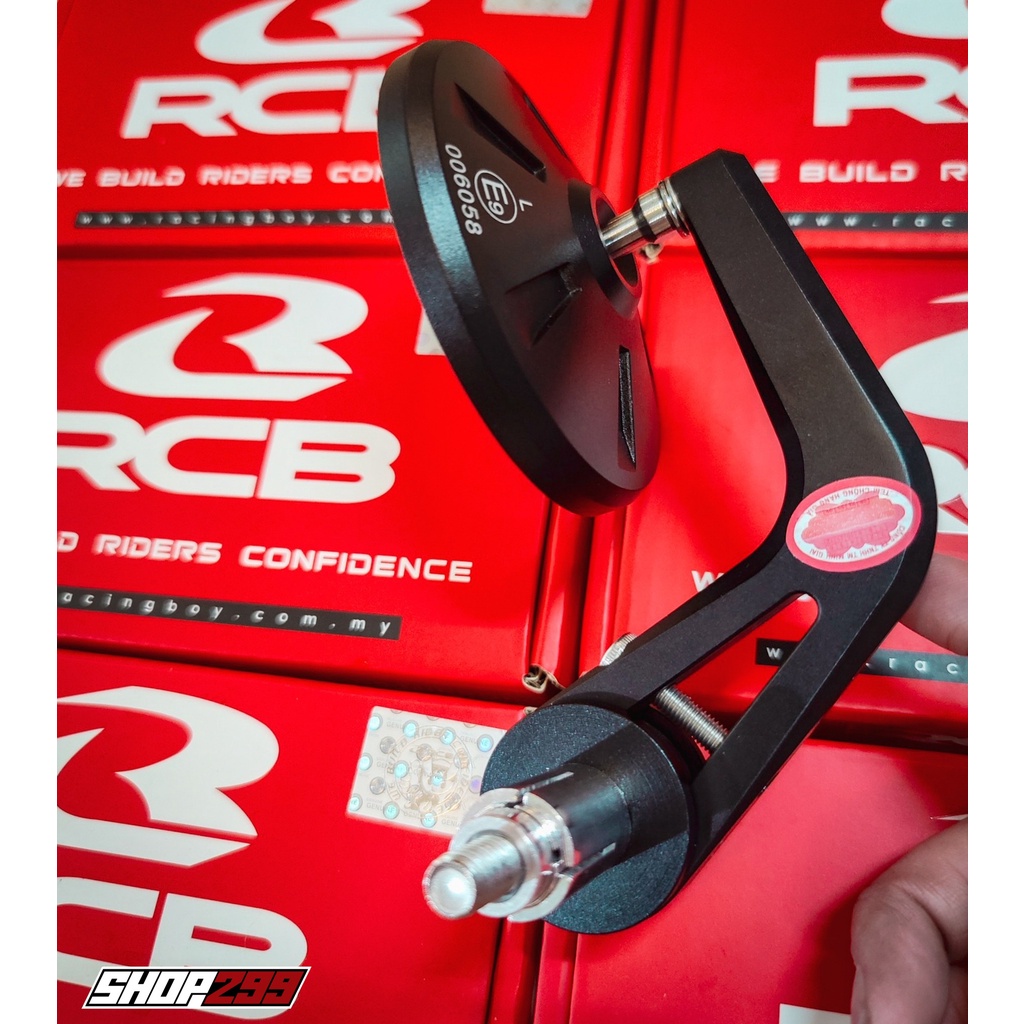 Gương Gù Tròn RCB  Chính Hãng Phù Hợp Nhiều Dòng Xe Như XSR155, CB300R, MT15, Benelli, Xe Tay Ga,..