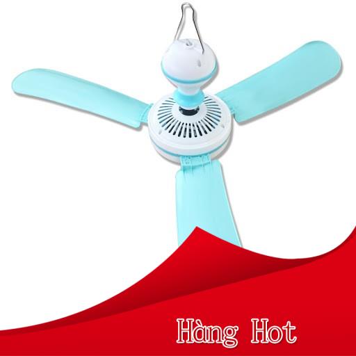 FREESHIP - Quạt trần mini (quạt treo màn ) loại Đại 3 cánh phi 900 đường kính quay 70cm