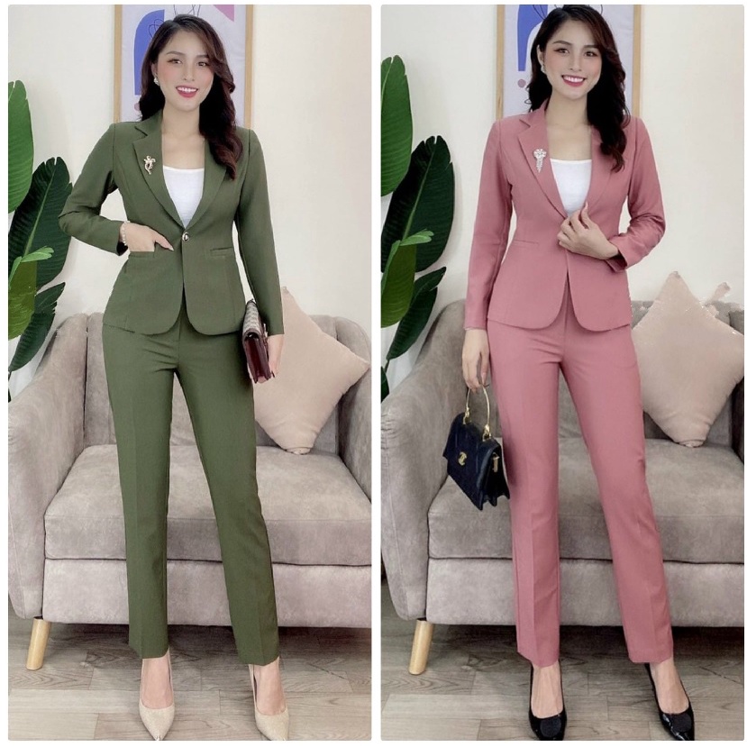 Bộ Vest Nữ Công Sở