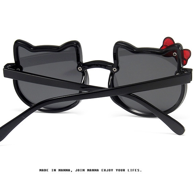 Kính mát hình hello kitty thời trang bảo vệ cho bé nhiều màu tùy chọn