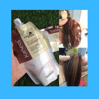 Kem ủ tóc collagen Karseell, hấp tóc phục hồi hư tổn collagen karseell maca power 500ml