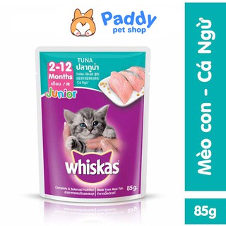 [85g] Pate Cho Mèo Con Whiskas Vị Cá Ngừ 85g