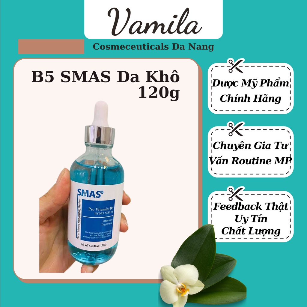 Serum B5 Smas Cấp Ẩm Phục Hồi Da Khô Hiệu Quả  120g Hàng Chính Hãng