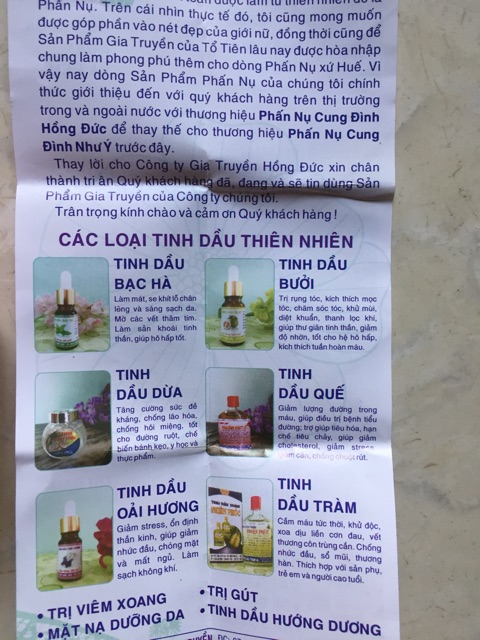 Tinh dầu tràm Thiên Phúc